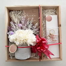 Load image into Gallery viewer, Wooden crate gift box