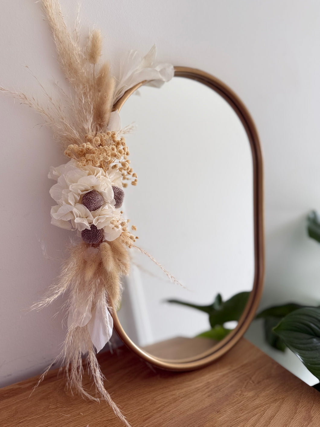 Floral mirror